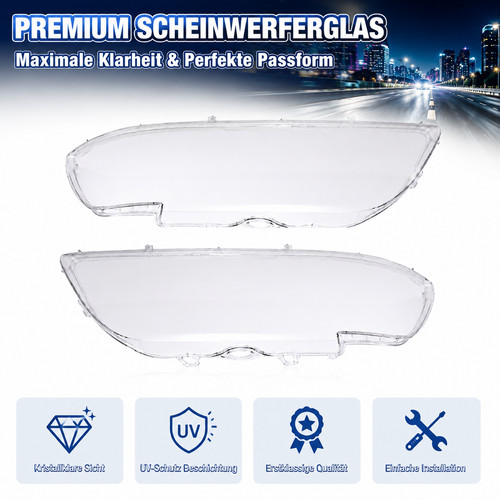 Glas scheinwerfer - 2x,